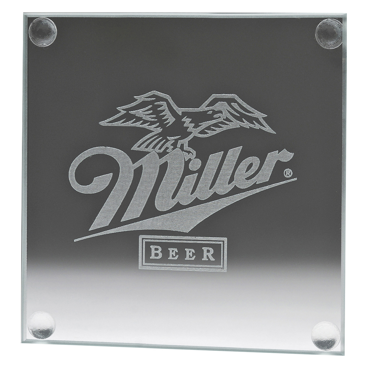 Square Glass Coaster · original supplier front reference