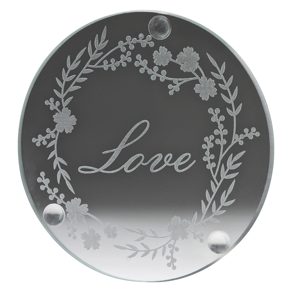 Round Glass Coaster