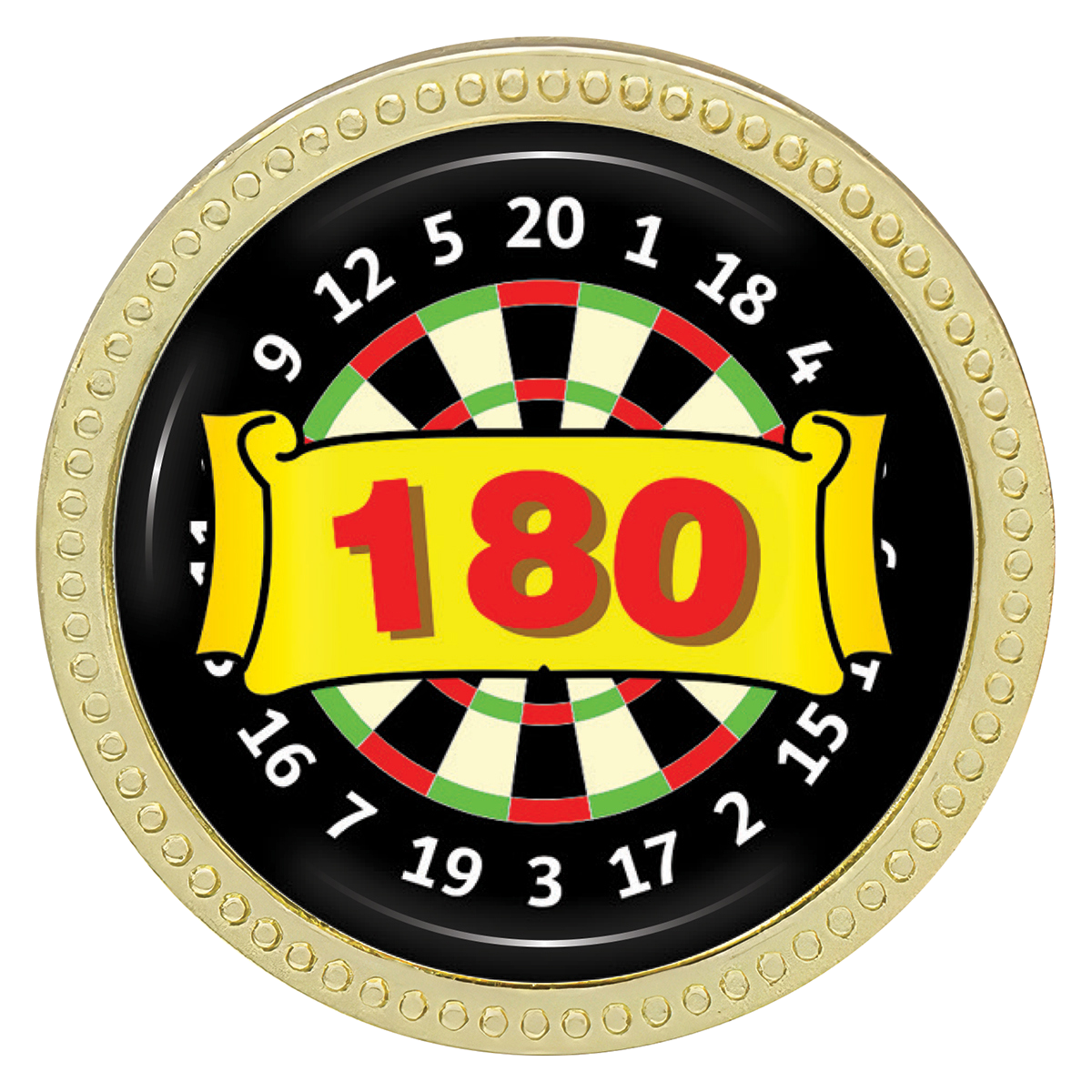 180 Lapel Pin · Gold