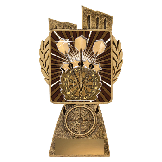 Antique Gold Lynx - Darts · 150mm · supplier code LR038A